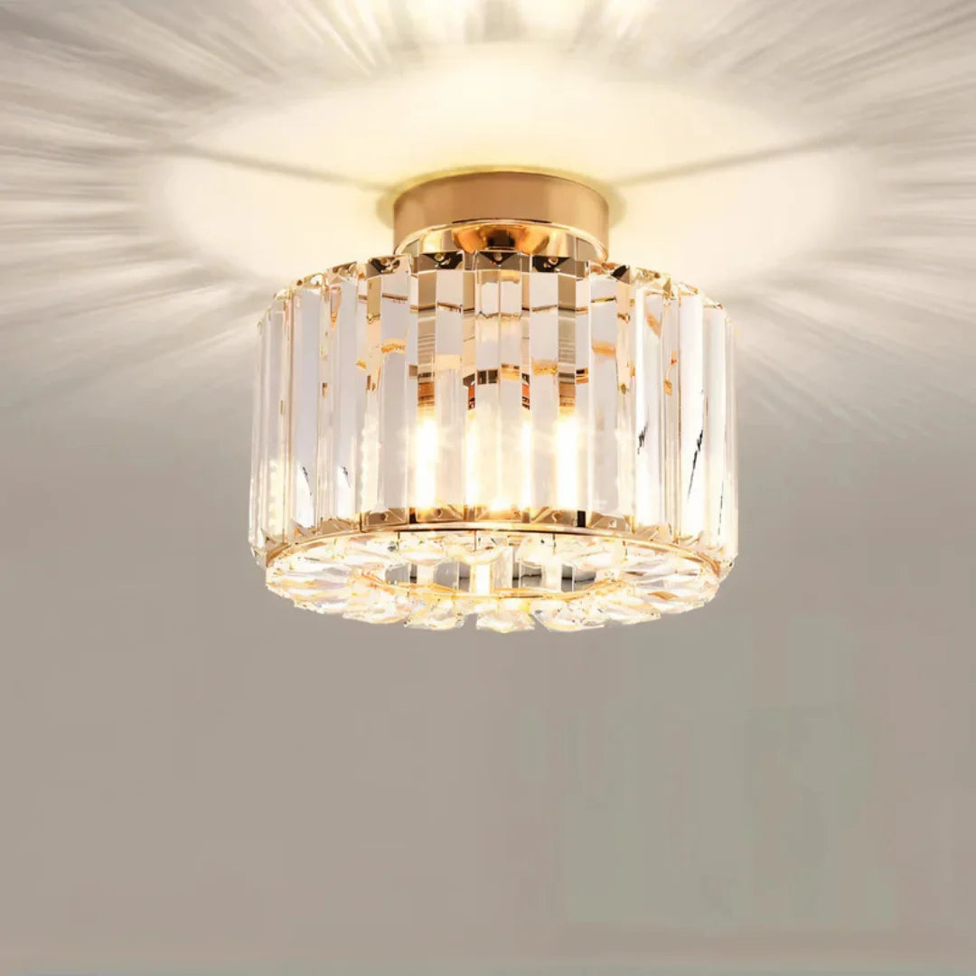 Ceiling Light | Crystal Flush Mount Design | LED