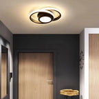Ceiling Light | Double Ring Dimmable LED | Flush Mount