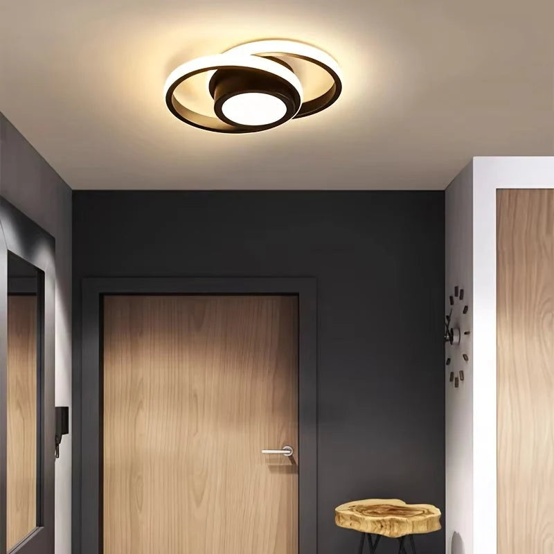 Ceiling Light | Double Ring Dimmable LED | Flush Mount