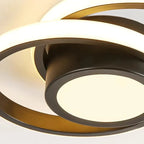 Ceiling Light | Double Ring Dimmable LED | Flush Mount