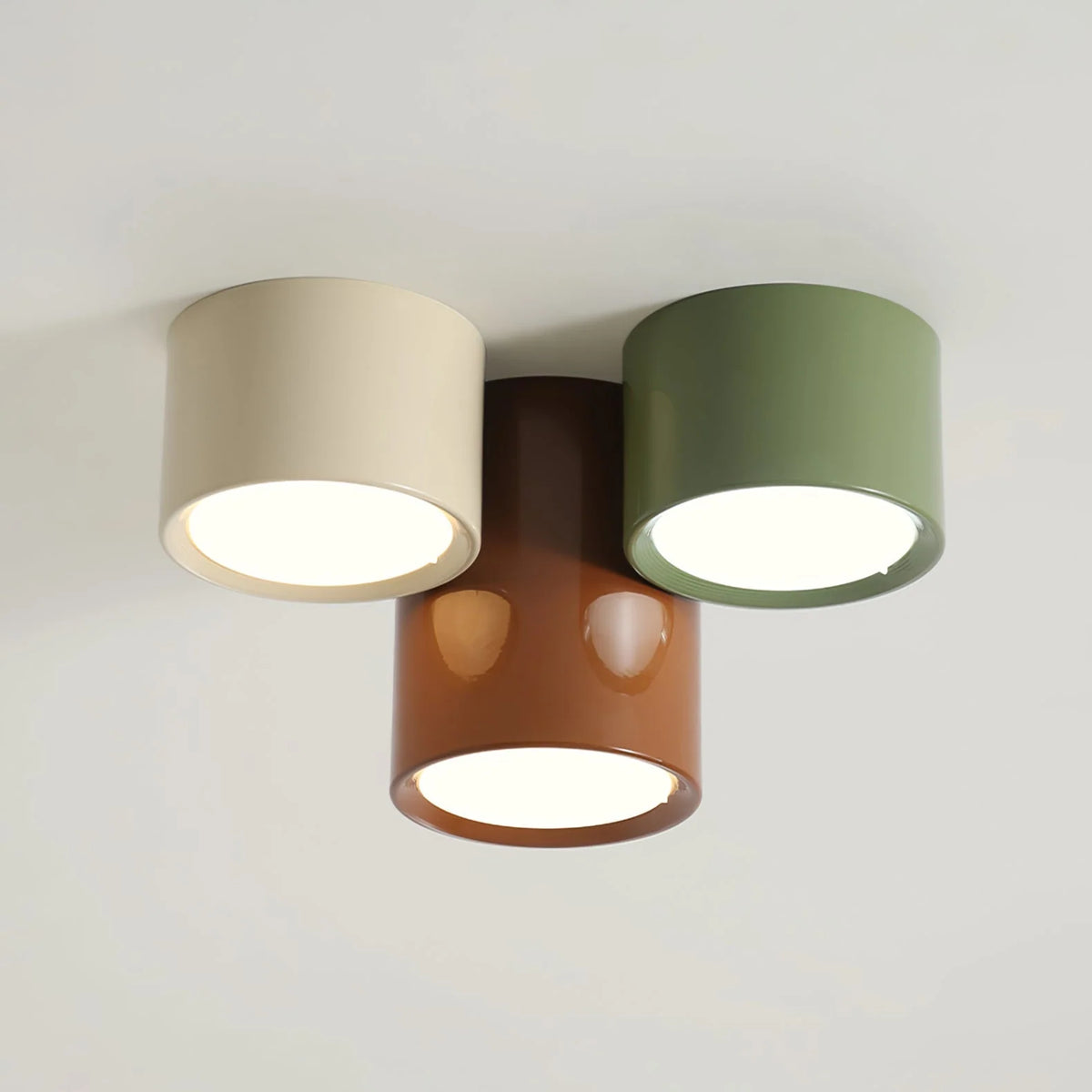 Ceiling Light | Flush-Mount Integrated LED & Warm Light