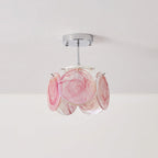 Ceiling Light | Glass Dome & Metal Canopy | 23 cm Diameter