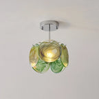 Ceiling Light | Glass Dome & Metal Canopy | 23 cm Diameter