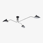 Ceiling Light | Industrial Multi-Arm & Adjustable Heads | E26/E27 Base