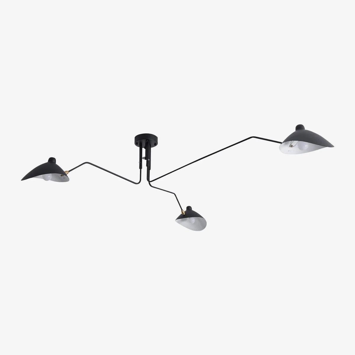 Ceiling Light | Industrial Multi-Arm & Adjustable Heads | E26/E27 Base