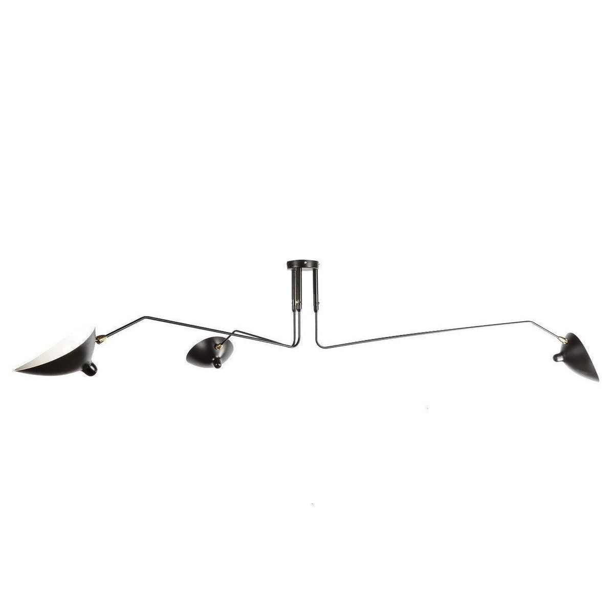 Ceiling Light | Industrial Multi-Arm & Adjustable Heads | E26/E27 Base