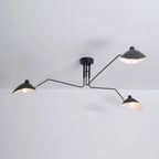 Ceiling Light | Industrial Multi-Arm & Adjustable Heads | E26/E27 Base