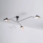 Ceiling Light | Industrial Multi-Arm & Adjustable Heads | E26/E27 Base