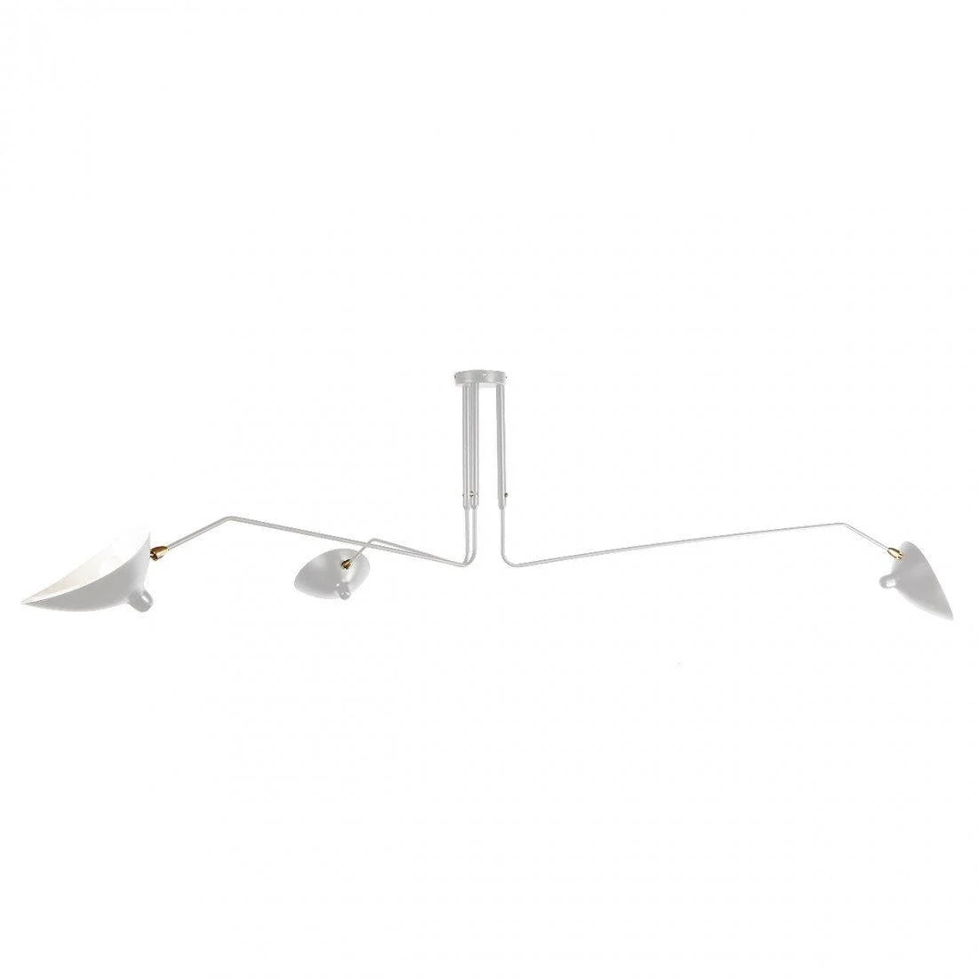 Ceiling Light | Industrial Multi-Arm & Adjustable Heads | E26/E27 Base