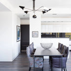 Ceiling Light | Industrial Multi-Arm & Adjustable Heads | E26/E27 Base