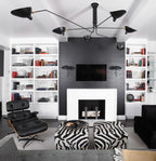 Ceiling Light | Industrial Multi-Arm & Adjustable Heads | E26/E27 Base
