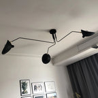 Ceiling Light | Industrial Multi-Arm & Adjustable Heads | E26/E27 Base