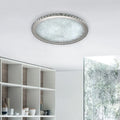 Ceiling Light | Octagonal Crystal Jewel & Metal | LED Included