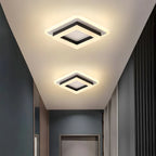 Ceiling Light | Square 24W Integrated LED Iron & Acrylic