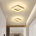 Ceiling Light | Square 24W Integrated LED Iron & Acrylic