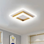 Ceiling Light | Square 24W Integrated LED Iron & Acrylic
