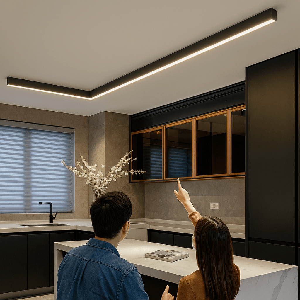 Ceiling Light with Integrated LED