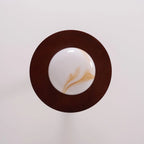 Ceiling Light | Wood Shade & Imitation Alabaster | Built-In LED
