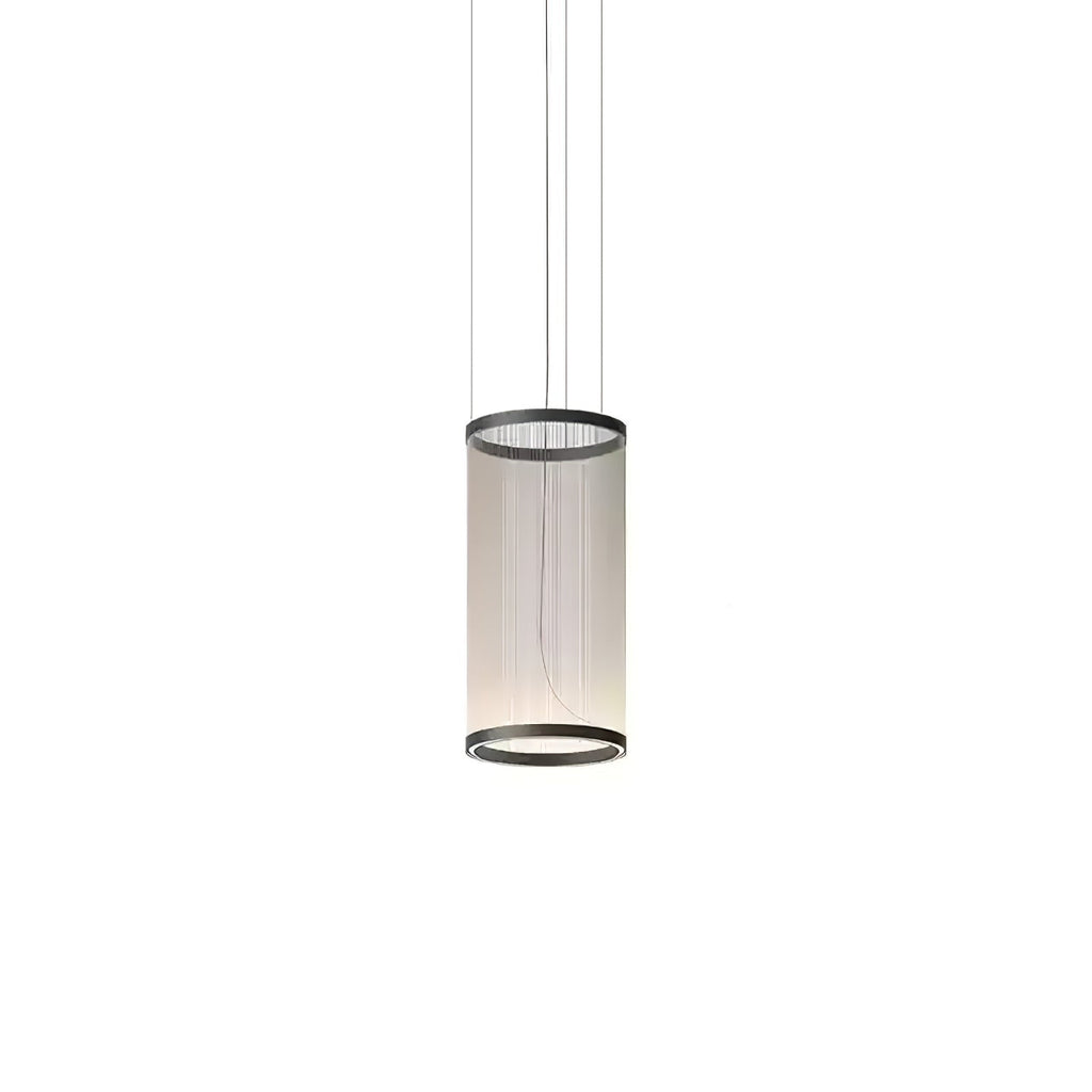 Ceiling Pendant Light | Mesh Aluminum Shade & Integrated Warm LED
