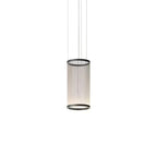 Ceiling Pendant Light | Mesh Aluminum Shade & Integrated Warm LED