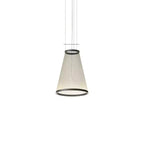 Ceiling Pendant Light | Mesh Aluminum Shade & Integrated Warm LED