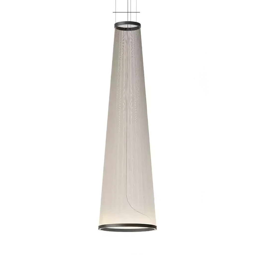 Ceiling Pendant Light | Mesh Aluminum Shade & Integrated Warm LED