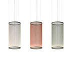 Ceiling Pendant Light | Mesh Aluminum Shade & Integrated Warm LED