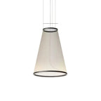 Ceiling Pendant Light | Mesh Aluminum Shade & Integrated Warm LED