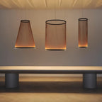 Ceiling Pendant Light | Mesh Aluminum Shade & Integrated Warm LED