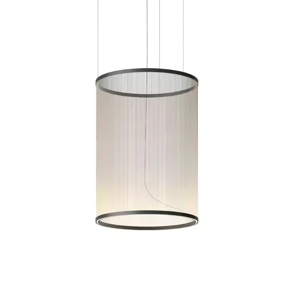 Ceiling Pendant Light | Mesh Aluminum Shade & Integrated Warm LED
