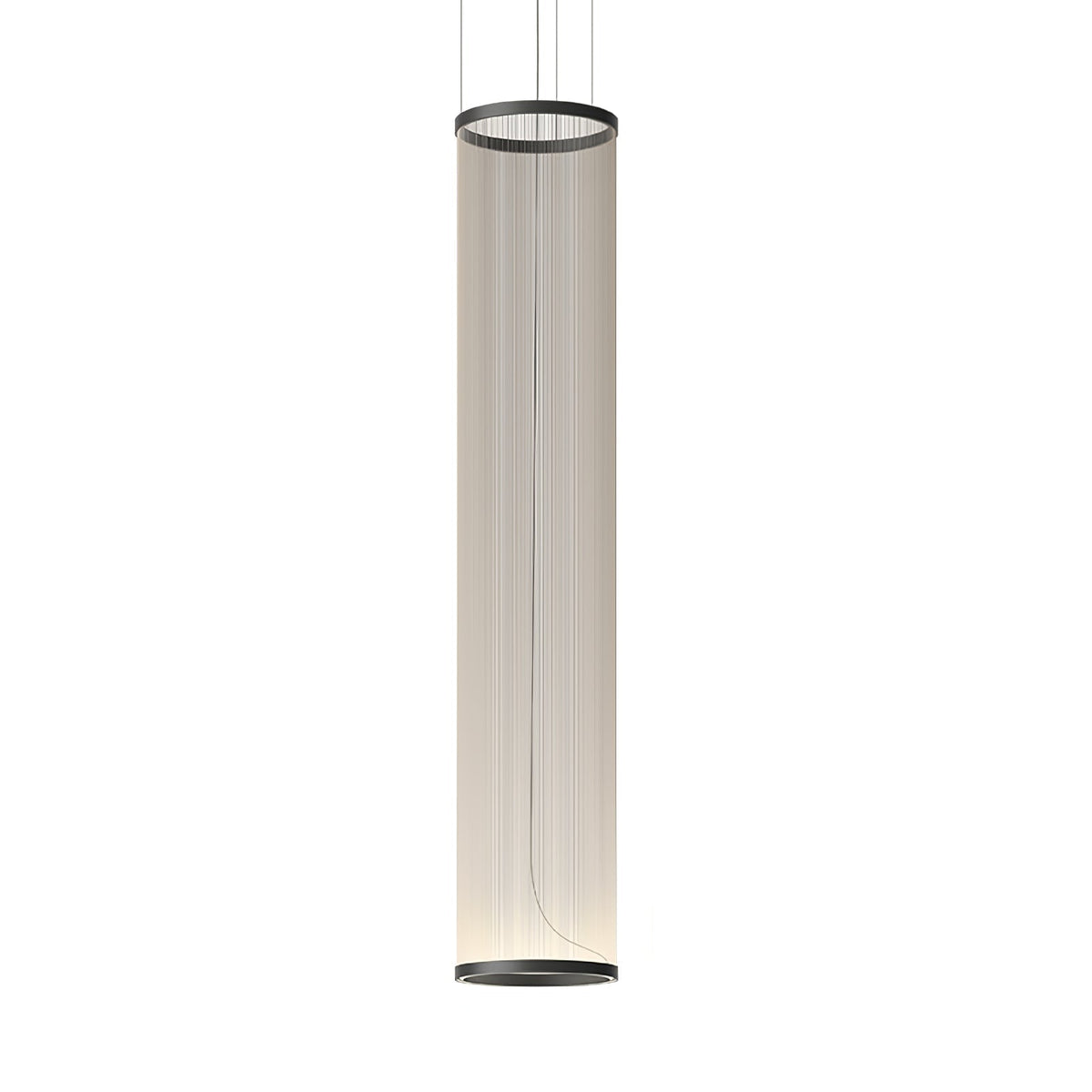 Ceiling Pendant Light | Mesh Aluminum Shade & Integrated Warm LED