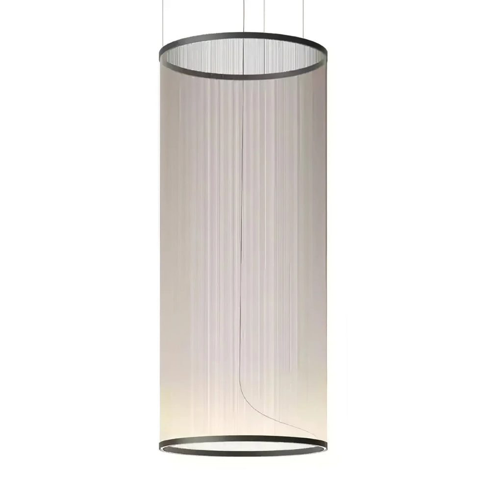 Ceiling Pendant Light | Mesh Aluminum Shade & Integrated Warm LED