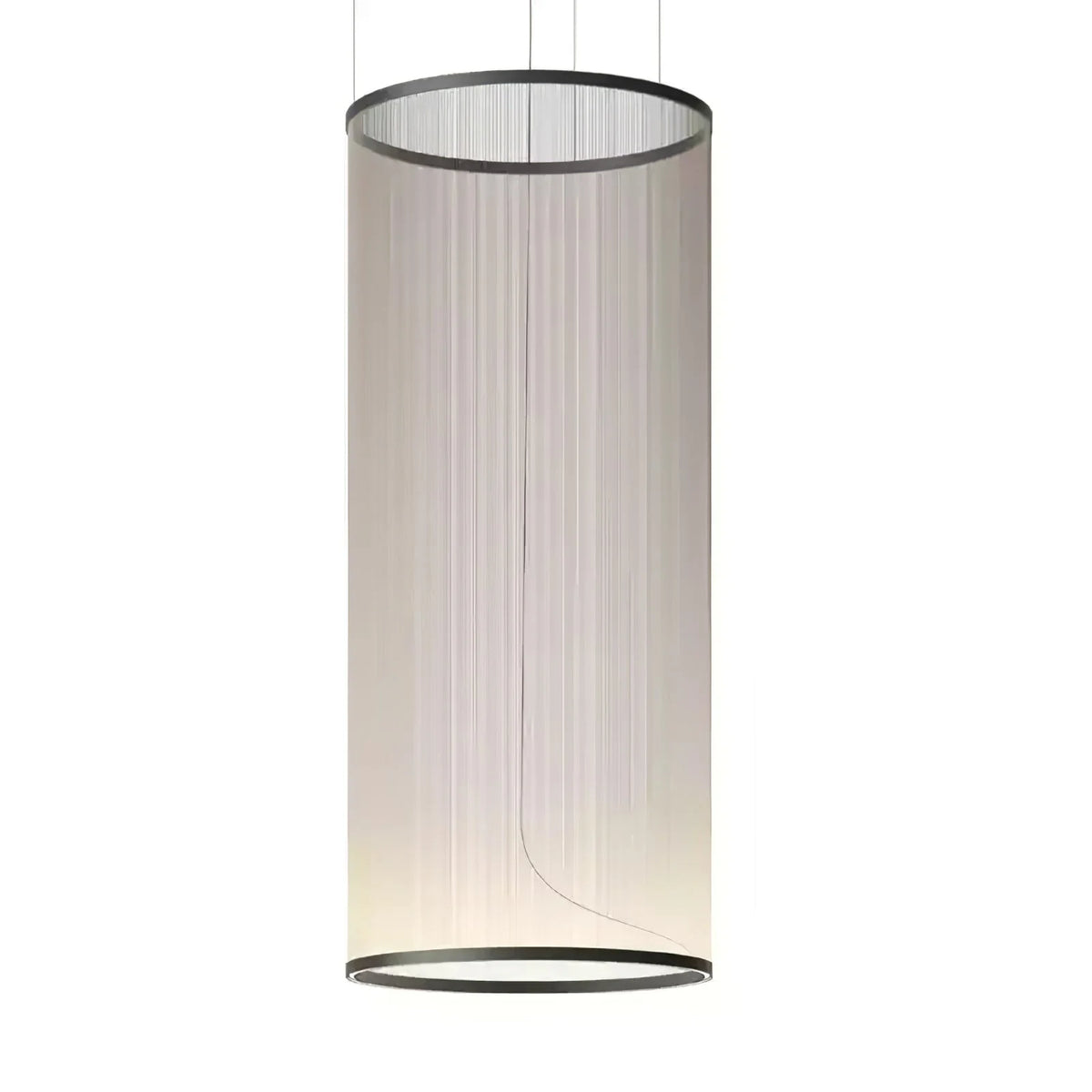 Ceiling Pendant Light | Mesh Aluminum Shade & Integrated Warm LED