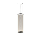 Ceiling Pendant Light | Mesh Aluminum Shade & Integrated Warm LED