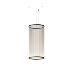 Ceiling Pendant Light | Mesh Aluminum Shade & Integrated Warm LED