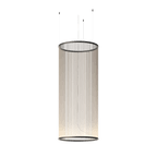 Ceiling Pendant Light | Mesh Aluminum Shade & Integrated Warm LED