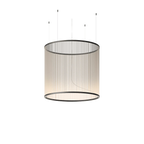 Ceiling Pendant Light | Mesh Aluminum Shade & Integrated Warm LED