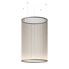 Ceiling Pendant Light | Mesh Aluminum Shade & Integrated Warm LED
