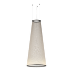Ceiling Pendant Light | Mesh Aluminum Shade & Integrated Warm LED