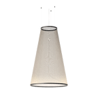 Ceiling Pendant Light | Mesh Aluminum Shade & Integrated Warm LED
