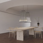 Ceiling Pendant Light | Mesh Aluminum Shade & Integrated Warm LED