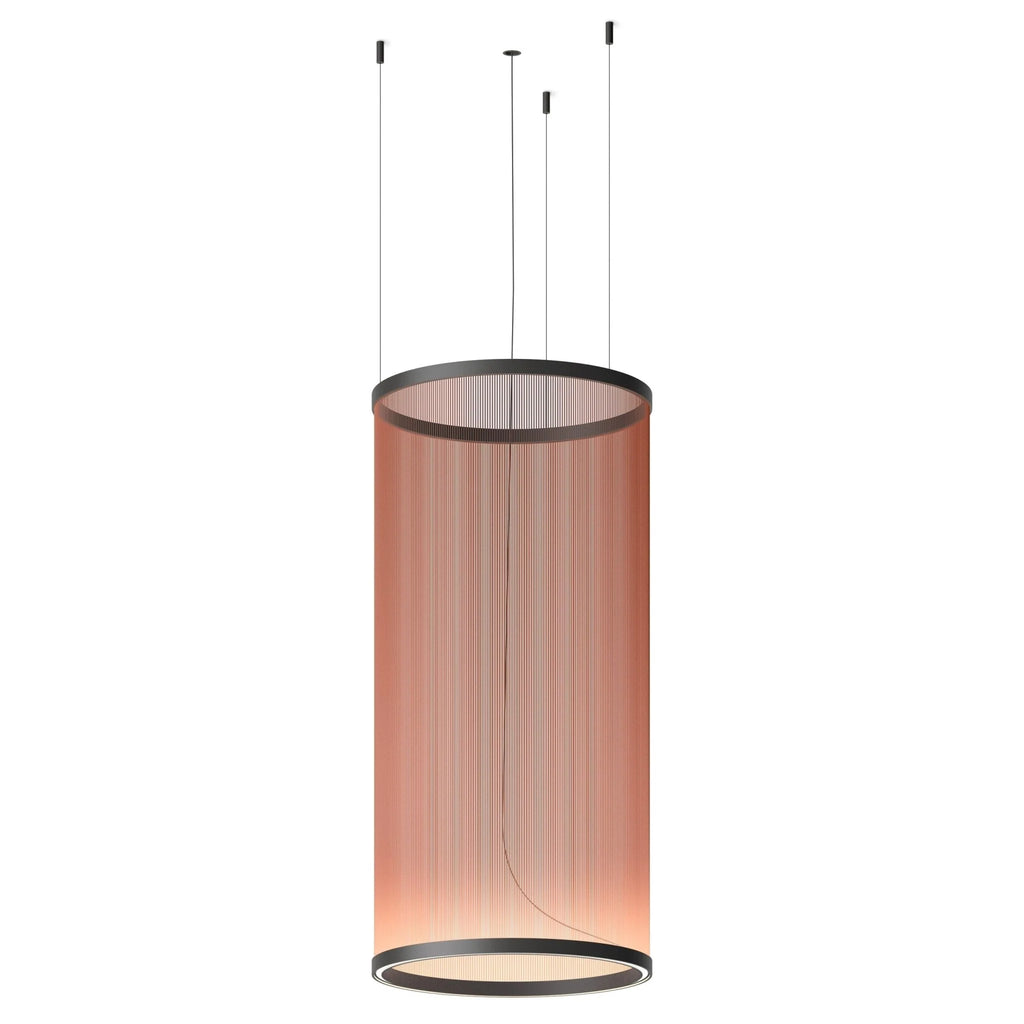 Ceiling Pendant Light | Mesh Aluminum Shade & Integrated Warm LED