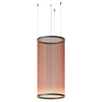Ceiling Pendant Light | Mesh Aluminum Shade & Integrated Warm LED