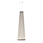 Ceiling Pendant Light | Mesh Aluminum Shade & Integrated Warm LED