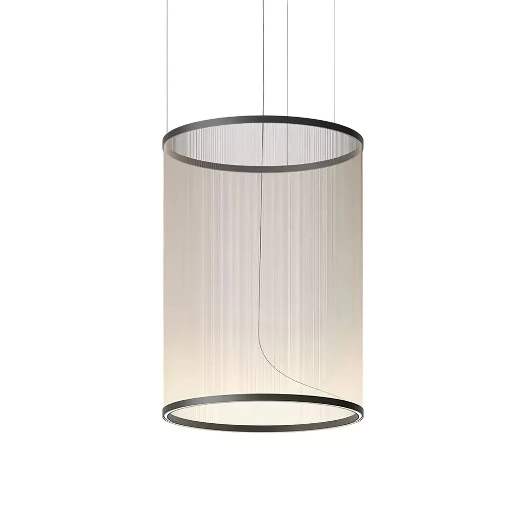 Ceiling Pendant Light | Mesh Aluminum Shade & Integrated Warm LED