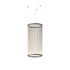 Ceiling Pendant Light | Mesh Aluminum Shade & Integrated Warm LED
