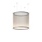 Ceiling Pendant Light | Mesh Aluminum Shade & Integrated Warm LED