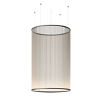 Ceiling Pendant Light | Mesh Aluminum Shade & Integrated Warm LED