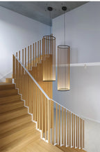 Ceiling Pendant Light | Mesh Aluminum Shade & Integrated Warm LED