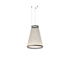 Ceiling Pendant Light | Mesh Aluminum Shade & Integrated Warm LED